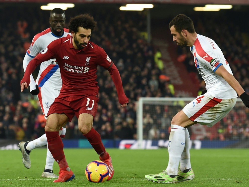 Mohamed Salah trifft gegen Crystal Palace doppelt