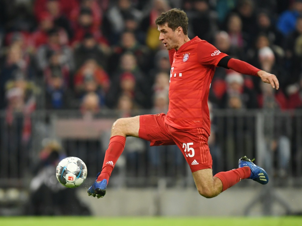 Müller verlängerte seinen Vertrag bei Bayern bis 2023