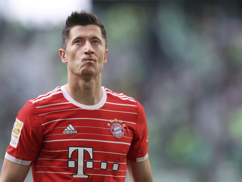 Lewandowski will keinen Schatten über seiner Bayern-Zeit (Foto: AFP/SID/RONNY HARTMANN)