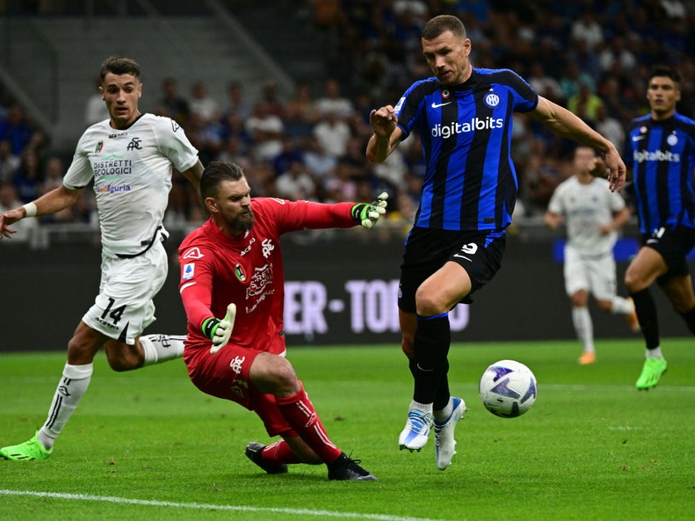 Inter Mailand gewinnt auch das zweite Saisonspiel (Foto: AFP/SID/MIGUEL MEDINA)