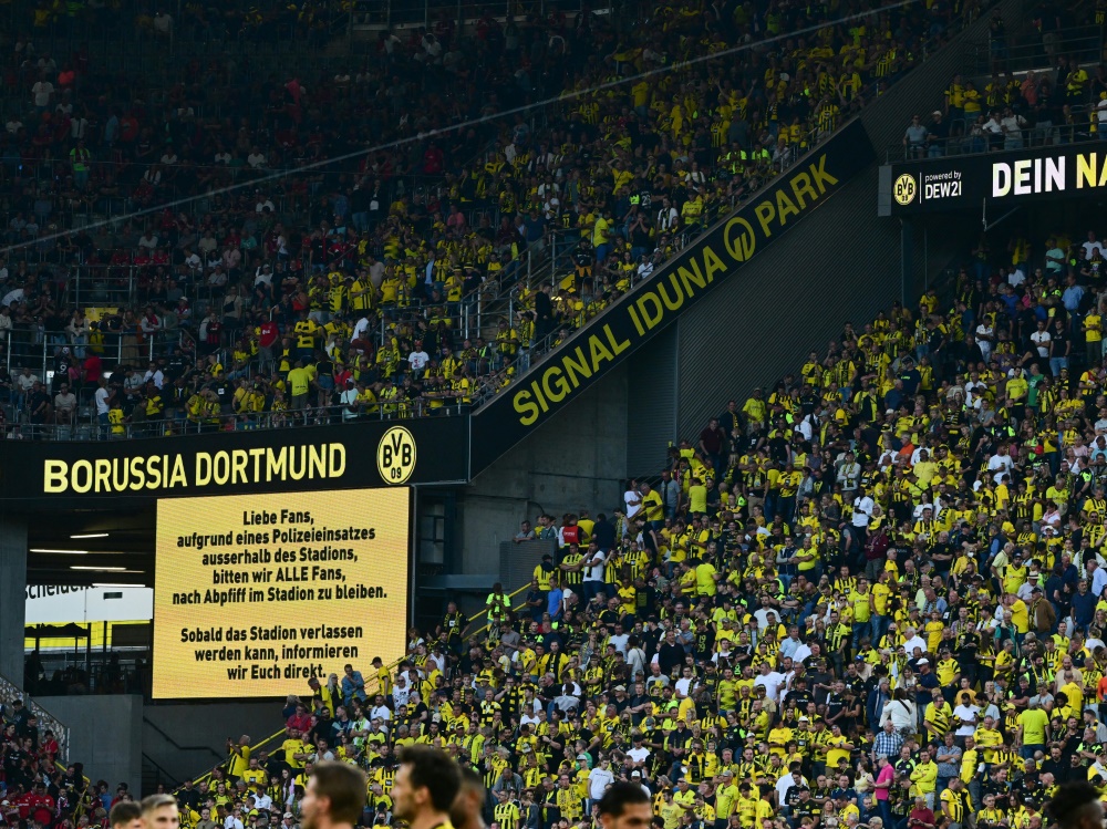 BVB: Fehlbetrag von 35,1 Millionen (Foto: AFP/SID/INA FASSBENDER)