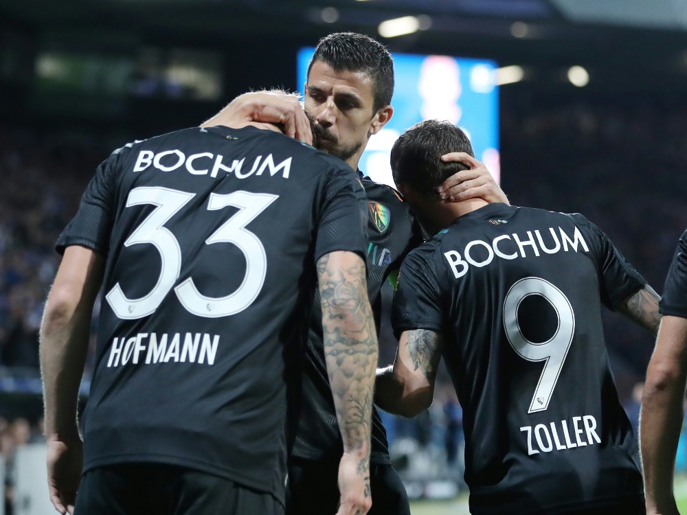 DFB: Abseits richtig gewertet bei Bochum gegen Gladbach (Foto: FIRO/FIRO/SID)