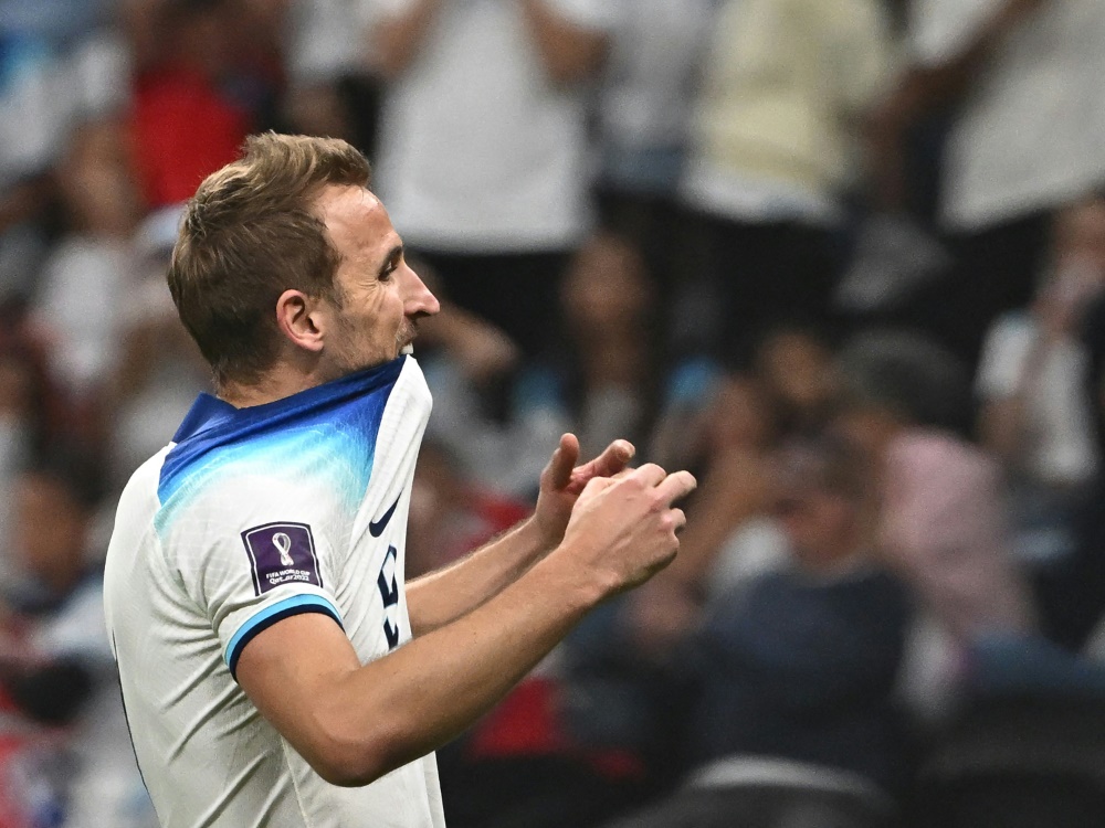 Kane verschoss im WM-Viertelfinale einen Strafstoß (Foto: AFP/SID/ANNE-CHRISTINE POUJOULAT)