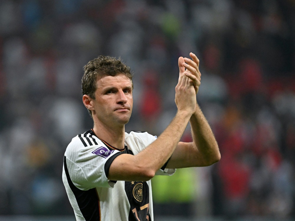 Müller will weiter für die Nationalmannschaft spielen (Foto: AFP/SID/INA FASSBENDER)