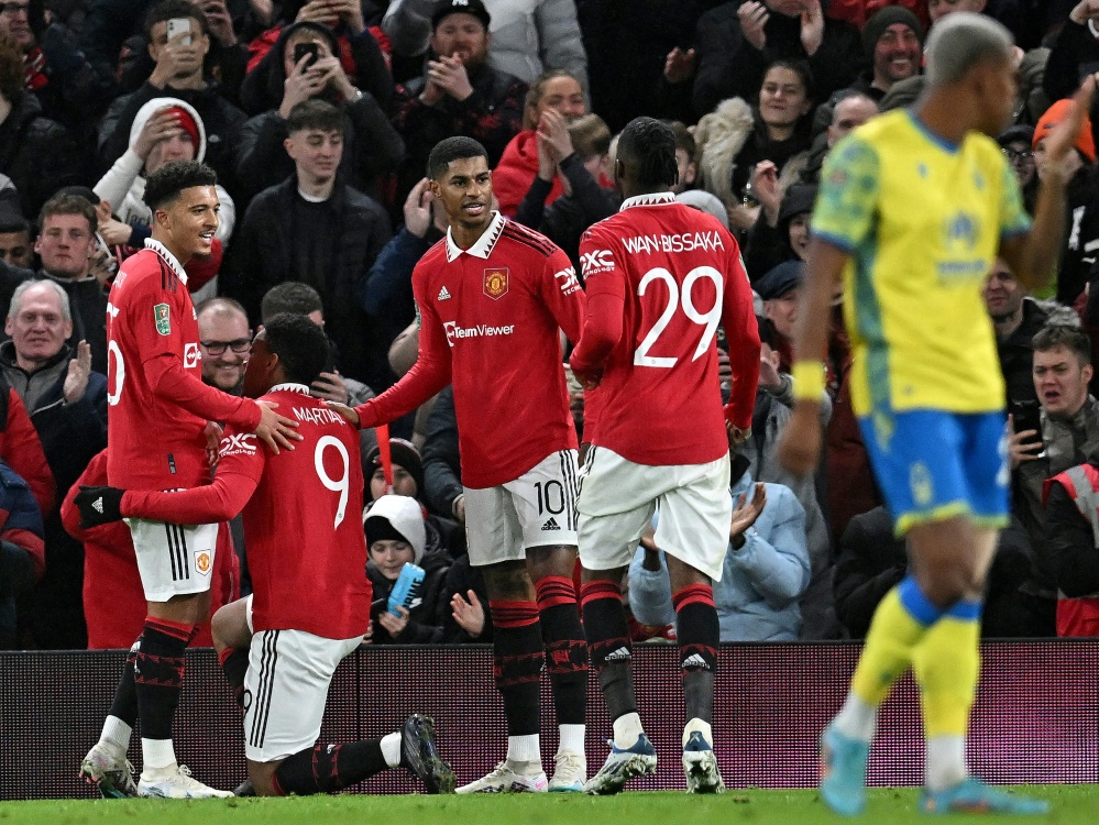 Manchester United erreicht das Finale im Ligapokal (Foto: AFP/SID/Paul ELLIS)