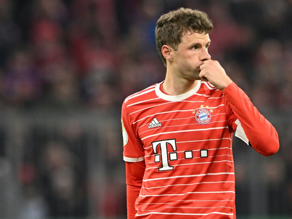 Thomas Müller steht gegen City nicht in der Startelf (Foto: AFP/SID/CHRISTOF STACHE)