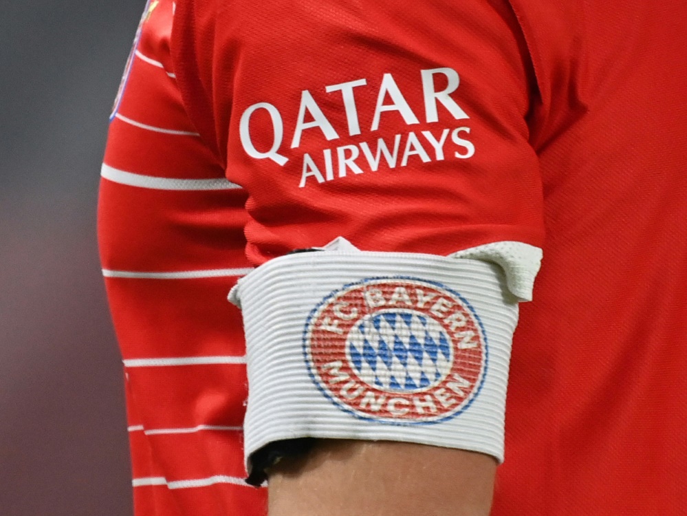 Das Katar-Sponsoring galt bei den Fans als umstritten (Foto: IMAGO/Frank Hoermann/SVEN SIMON/IMAGO/Frank Hoermann/SVEN SIMON/SID/IMAGO/Frank Hoermann / SVEN SIMON)