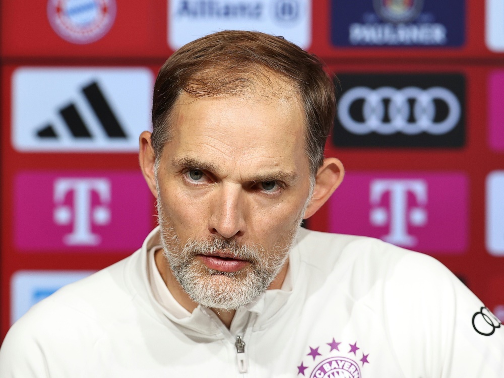 Bayern-Coach Tuchel denkt nur von Spiel zu Spiel (Foto: FIRO/FIRO/SID)