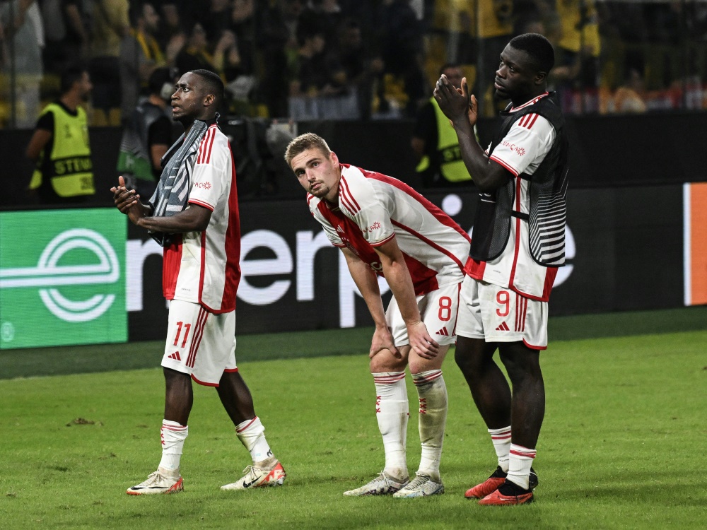 Ajax erlebt Blamage im Pokal (Foto: AFP/SID/ANGELOS TZORTZINIS)