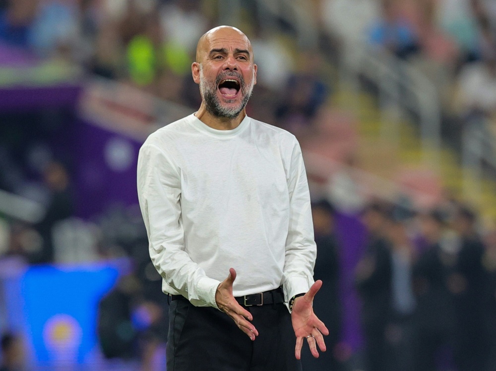 Teammanager von Manchester City: Pep Guardiola (Foto: AFP/SID/GIUSEPPE CACACE)