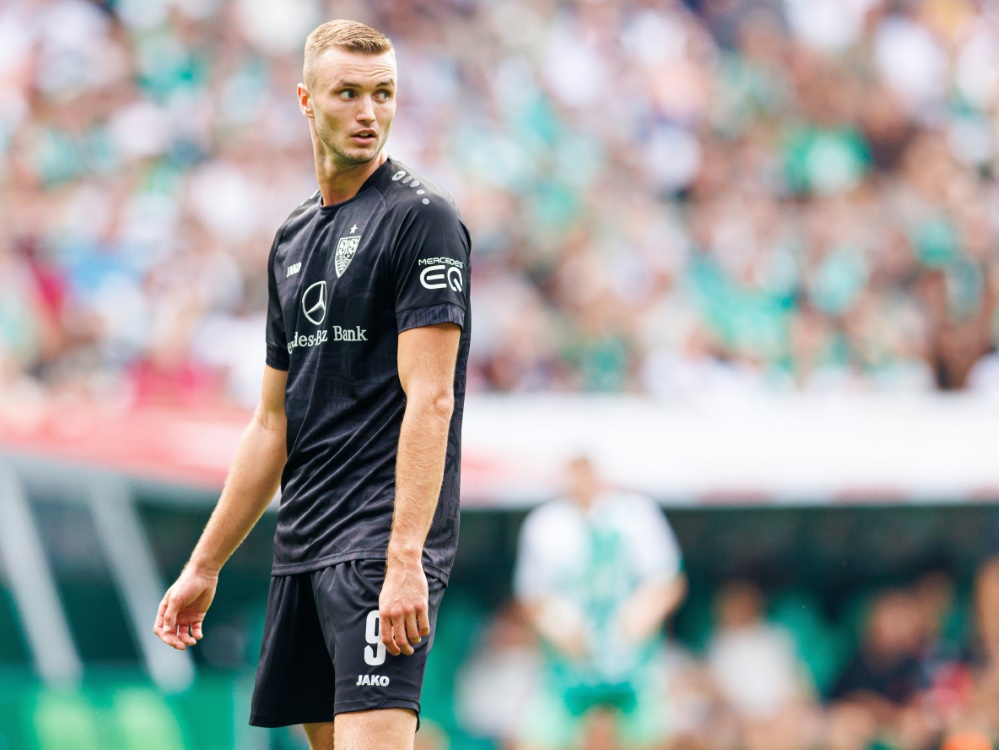 Kalajdzic stürmte drei Jahre lang für den VfB Stuttgart (Foto: FIRO/FIRO/SID/-)