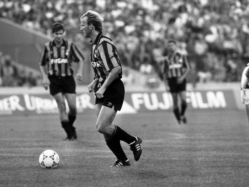 Andreas Brehme spielte erfolgreich bei Inter Mailand (Foto: Imago/Redel/Imago/Redel/SID/Pressefoto Rudel/Herbert Rudel via www.imago-images.de)
