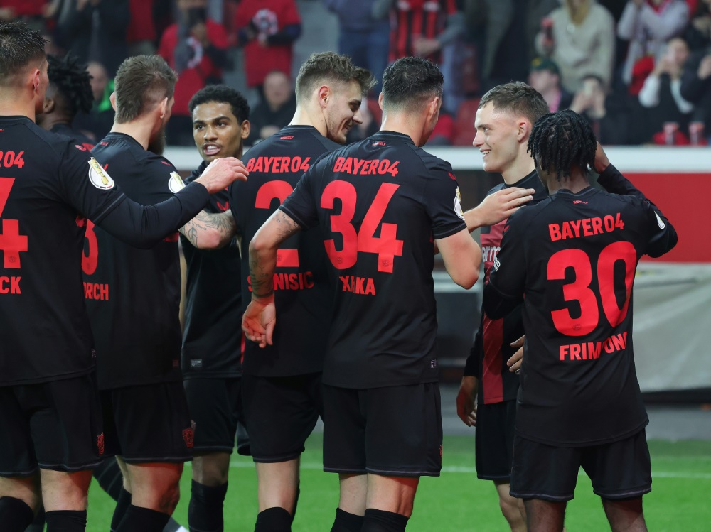 Die Saison von Bayer Leverkusen im Überblick (Foto: firo Sportphoto/firo Sportphoto/SID/Ralf Ibing)