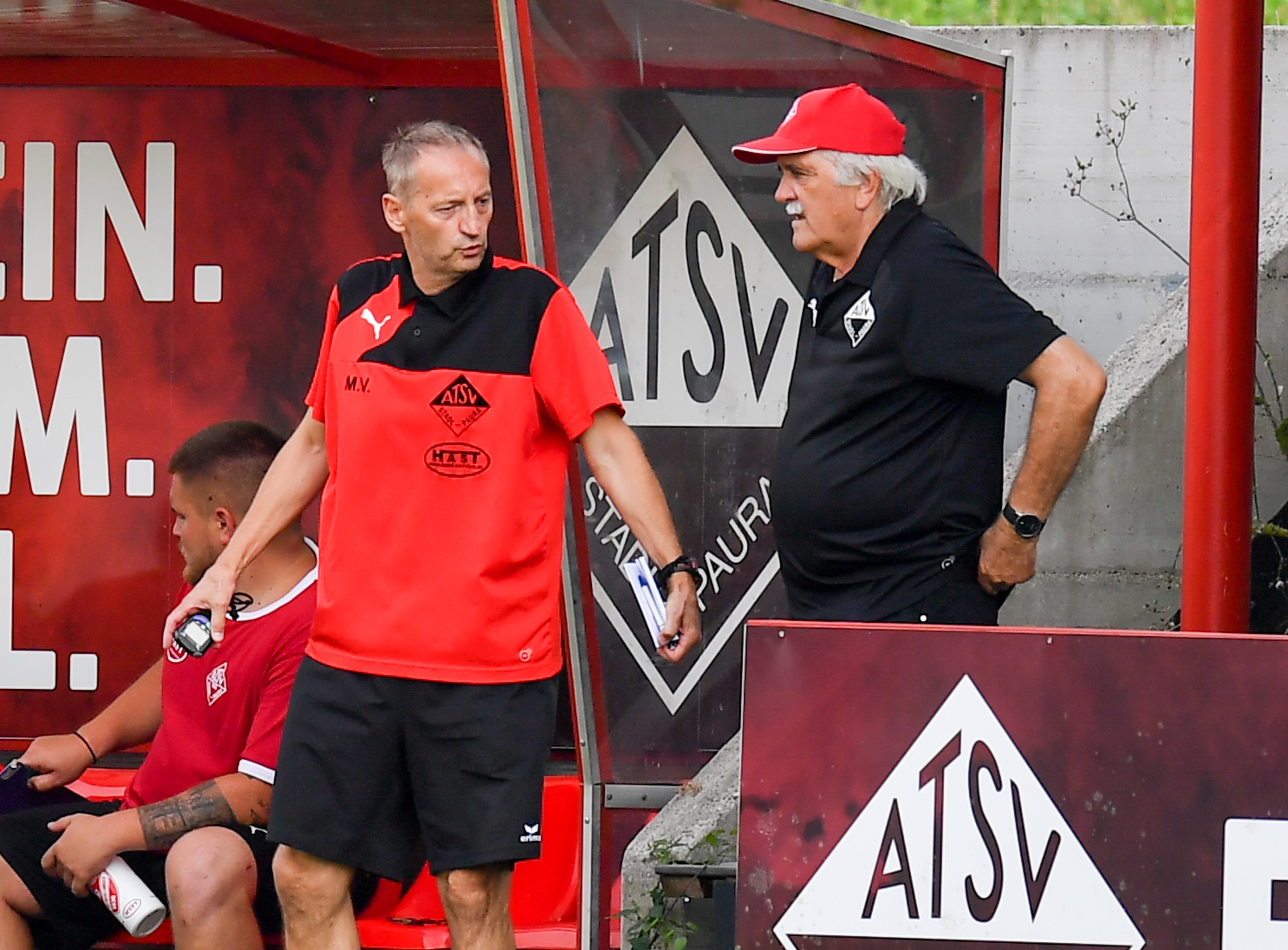 Fussball ATSV Stadl Paura vs USV St. Anna am Aigen 27.07.2019 1 min