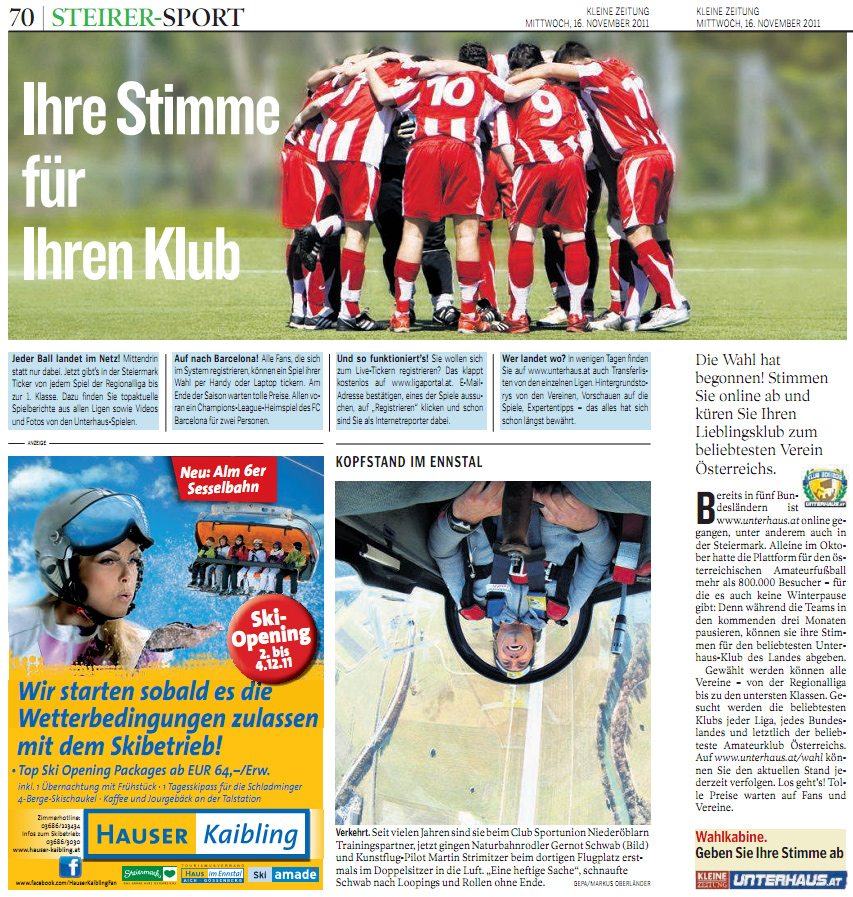 2011-11-16 Kleine Zeitung Steiermark