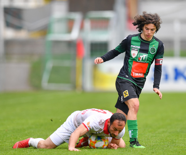 Fussball SK Vorwaerts Steyr vs FC Wacker Innsbruck II 14.04.2019-14