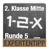 2. Klasse Mitte: Expertentipp Runde 5