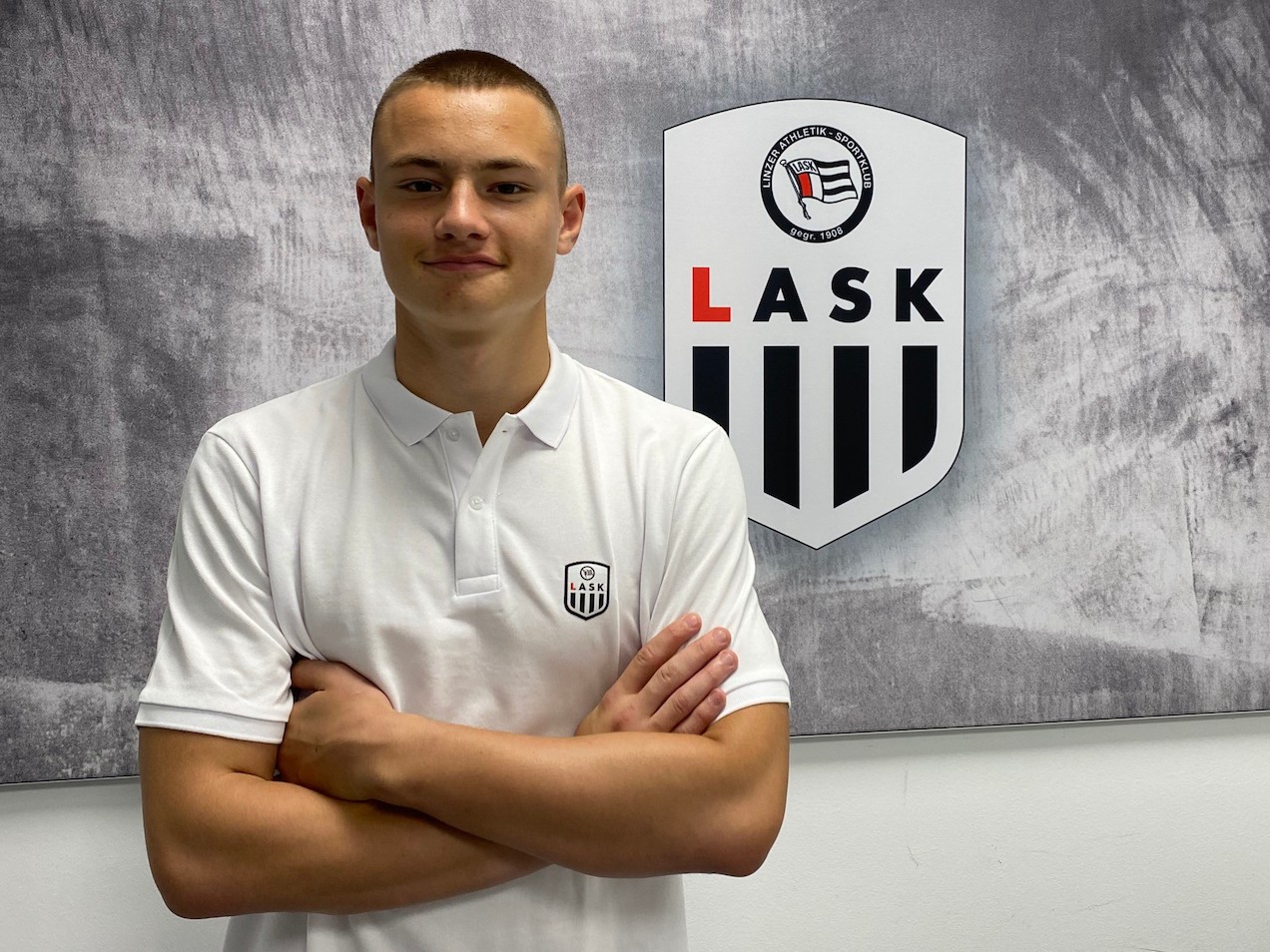 Lukas Jungwirth ist österreichischer Nachwuchsnationalspieler. Foto: LASK