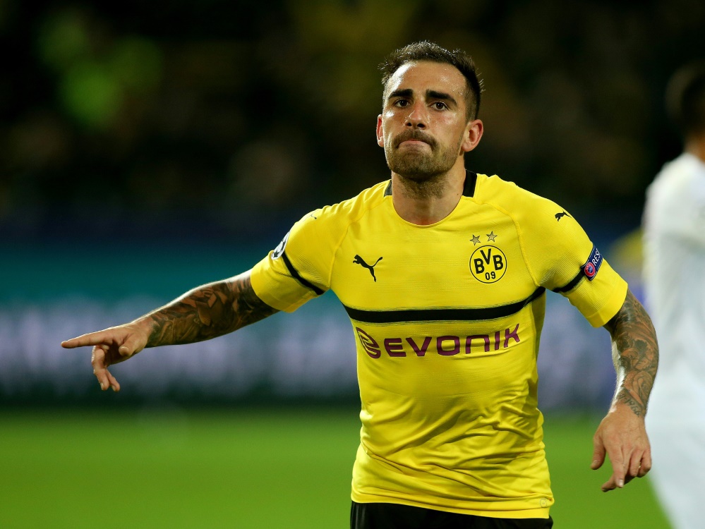 Borussia Dortmund zieht bei Paco Alcacer die Kaufoption