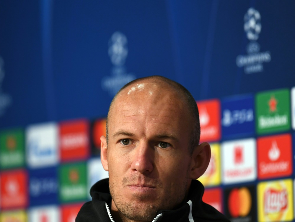 Arjen Robben fordert Besonnenheit und Ruhe bei Bayern