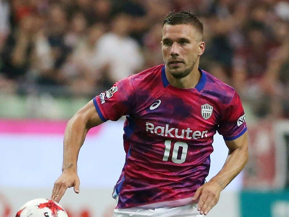 Lukas Podolski steckt mit Kobe weiter in der Krise