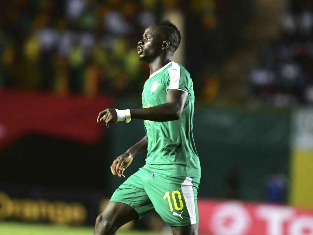 Sadio Mane verletzte sich beim Spiel gegen den Sudan