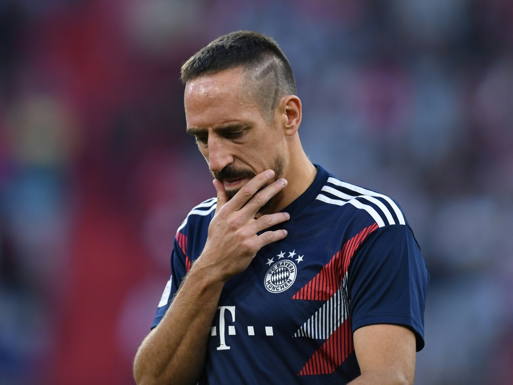 Franck Ribery fällt wegen einer Wirbelblockade aus