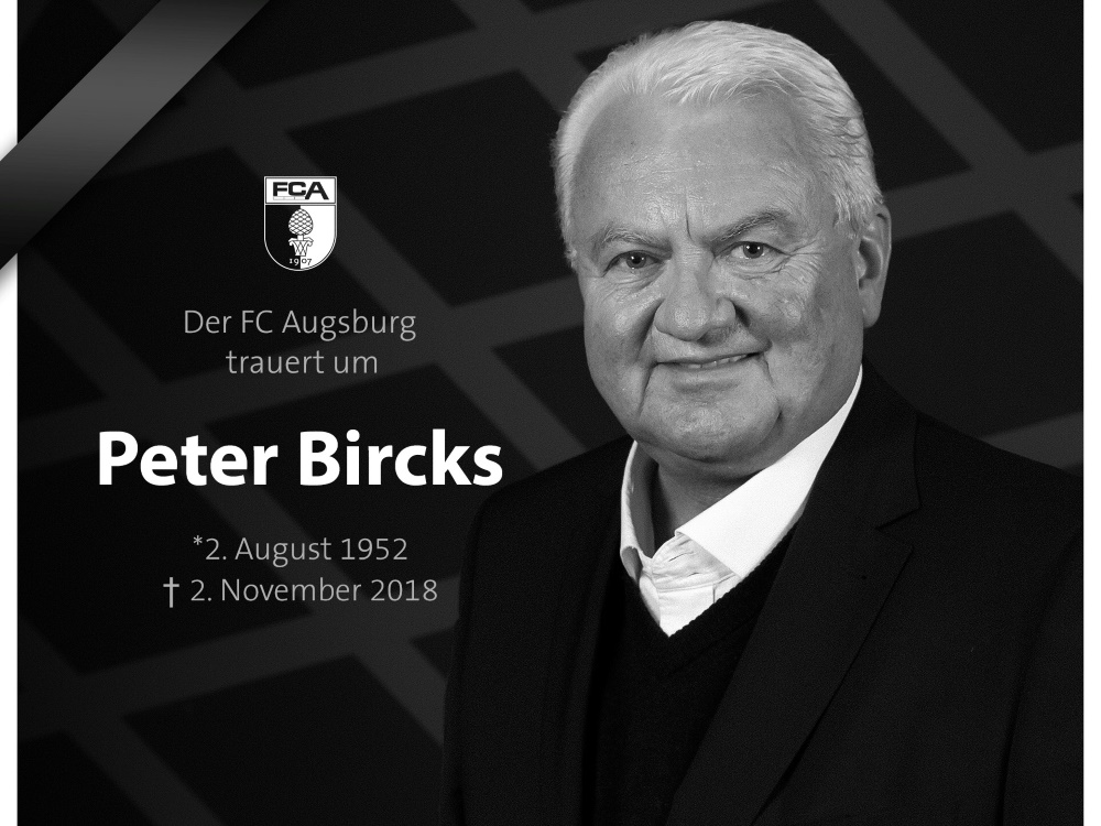Bircks engagierte seit 1990 beim FC Augsburg