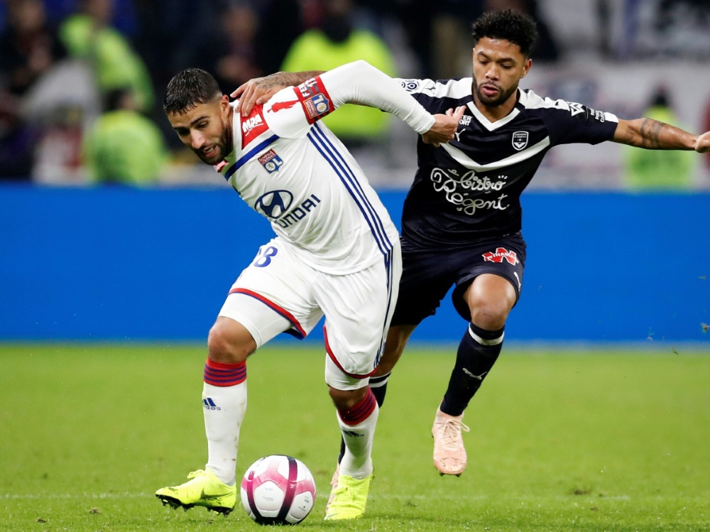 Frankreich: Lyon und Girondins Bordeaux trennen sich 1:1