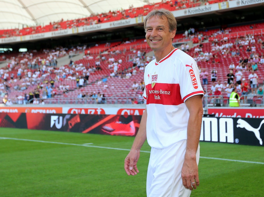 Beim VfB im Gespräch:Jürgen Klinsmann