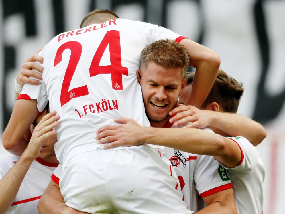 Der 1. FC Köln siegt auch dank eines Terodde-Treffers