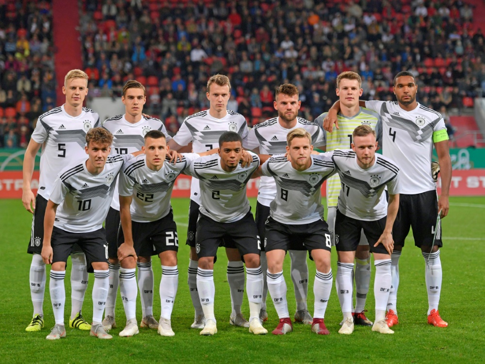 Machbare Gruppe für die deutsche U21