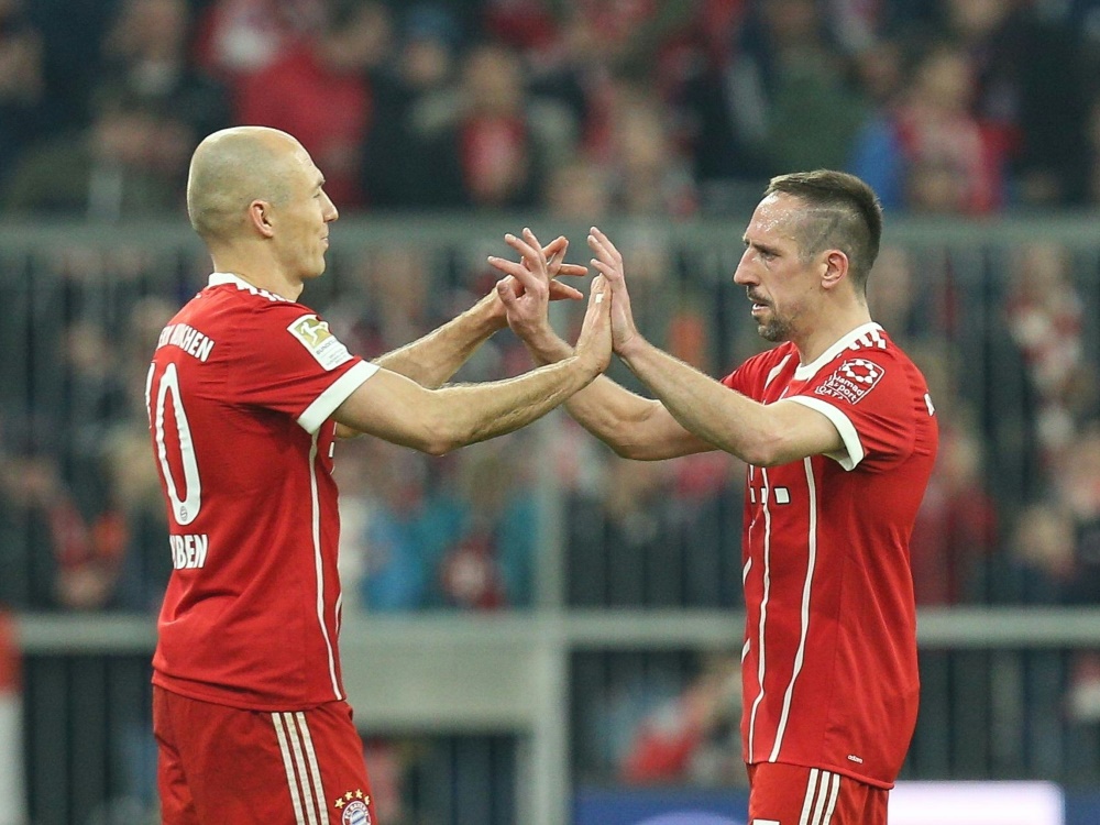 Robben und Ribery sorgen beim FCB weiterhin für Furore