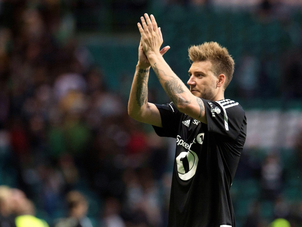 Mit zwei Treffern schoss Bendtner Rosenborg zum Sieg