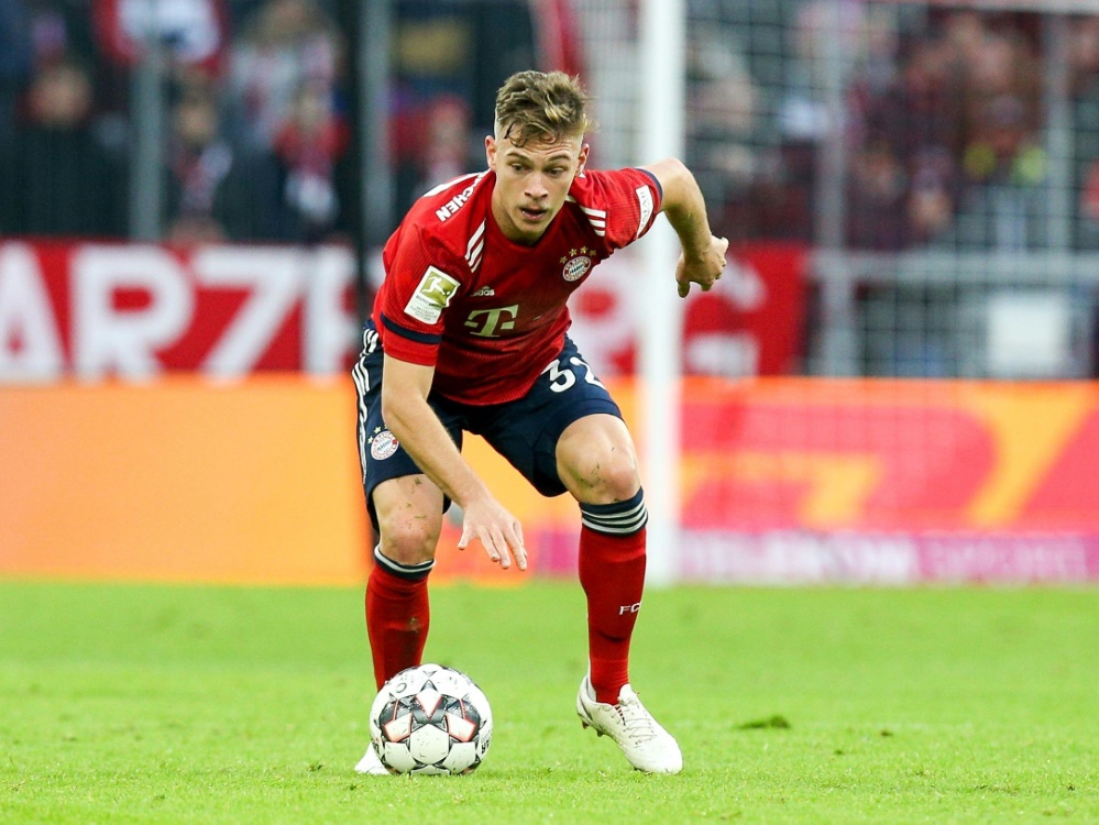 Der FC Bayern gab Entwarnung bei Joshua Kimmich