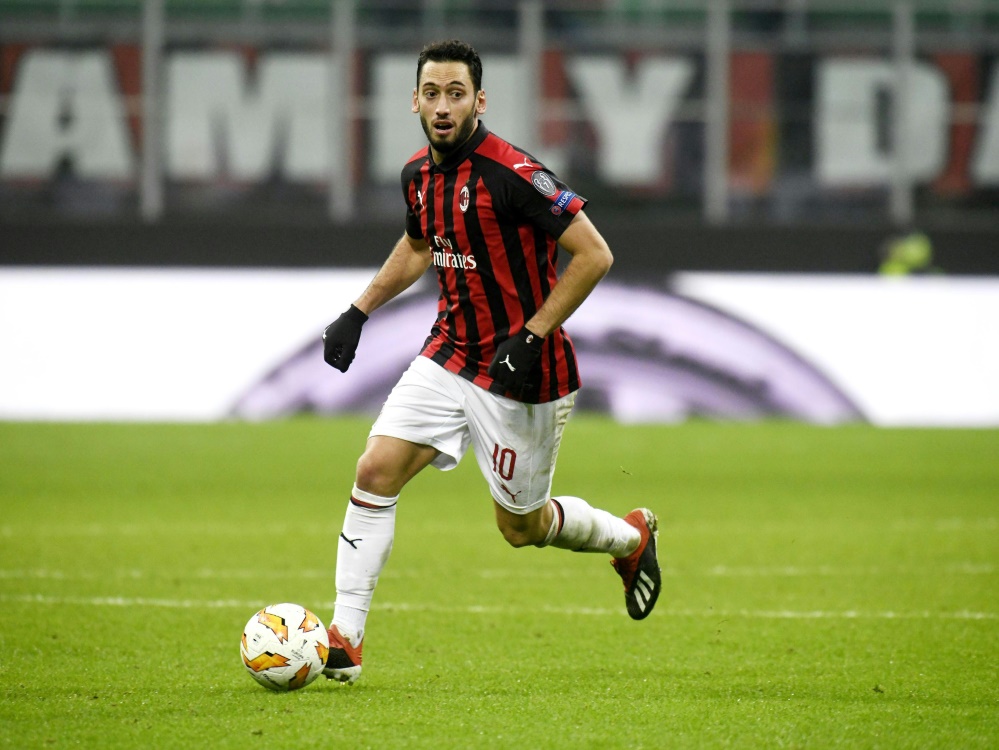 Spielt seit 2017 für den AC Mailand: Hakan Calhanoglu