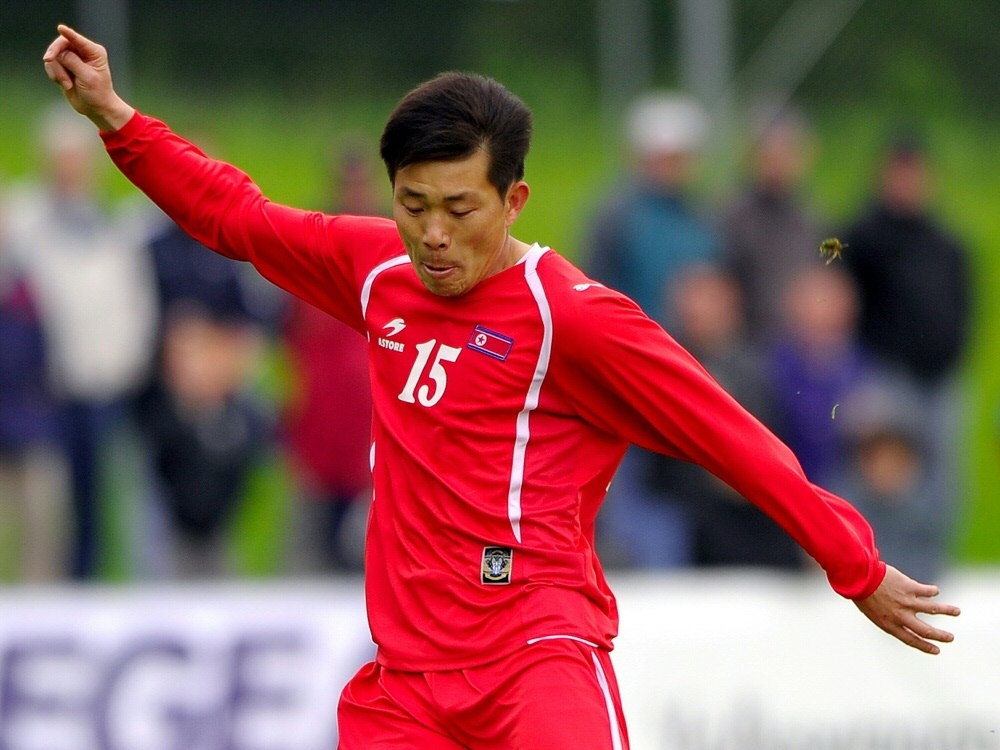 Kim Yong Jun war 2010 noch als Spieler Nordkoreas aktiv