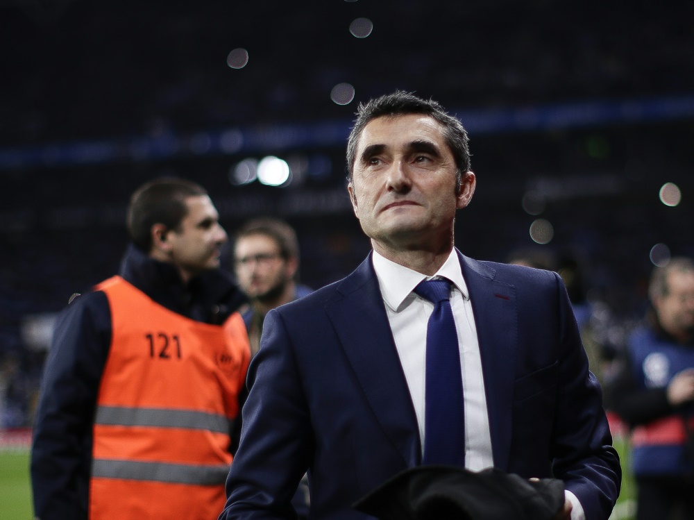 Valverde ist seit 2017 Trainer vom FC Barcelona