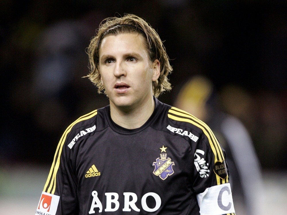 Nils-Eric Johansson absolvierte 366 Spiele für AIK Solna