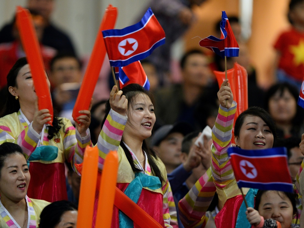Nordkorea macht Werbung in der englischen Amateurliga