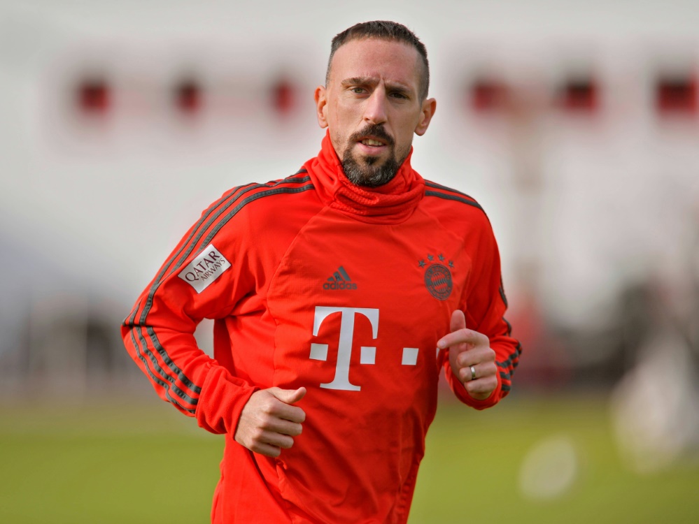 Konnte am Montag wieder trainieren: Franck Ribery