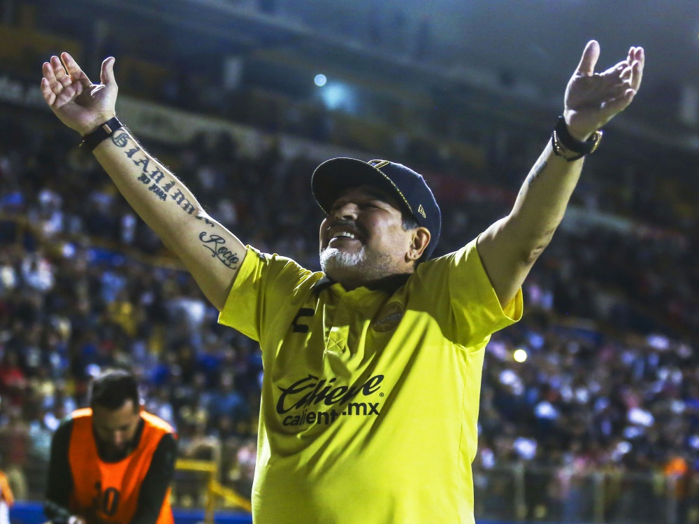 Diego Maradona ist jetzt 