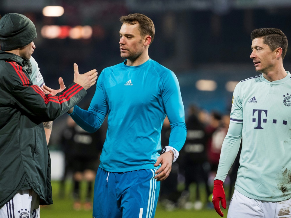 Der Einsatz von Manuel Neuer im Pokal ist weiter offen