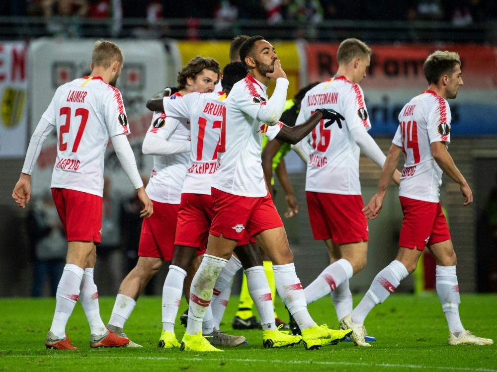 RB Leipzig steht erstmals im Pokal-Viertelfinale