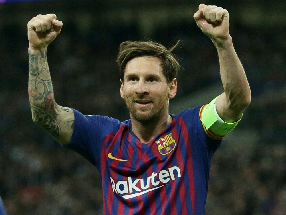 Lionel Messi führt die Liste der Spitzenverdiener an
