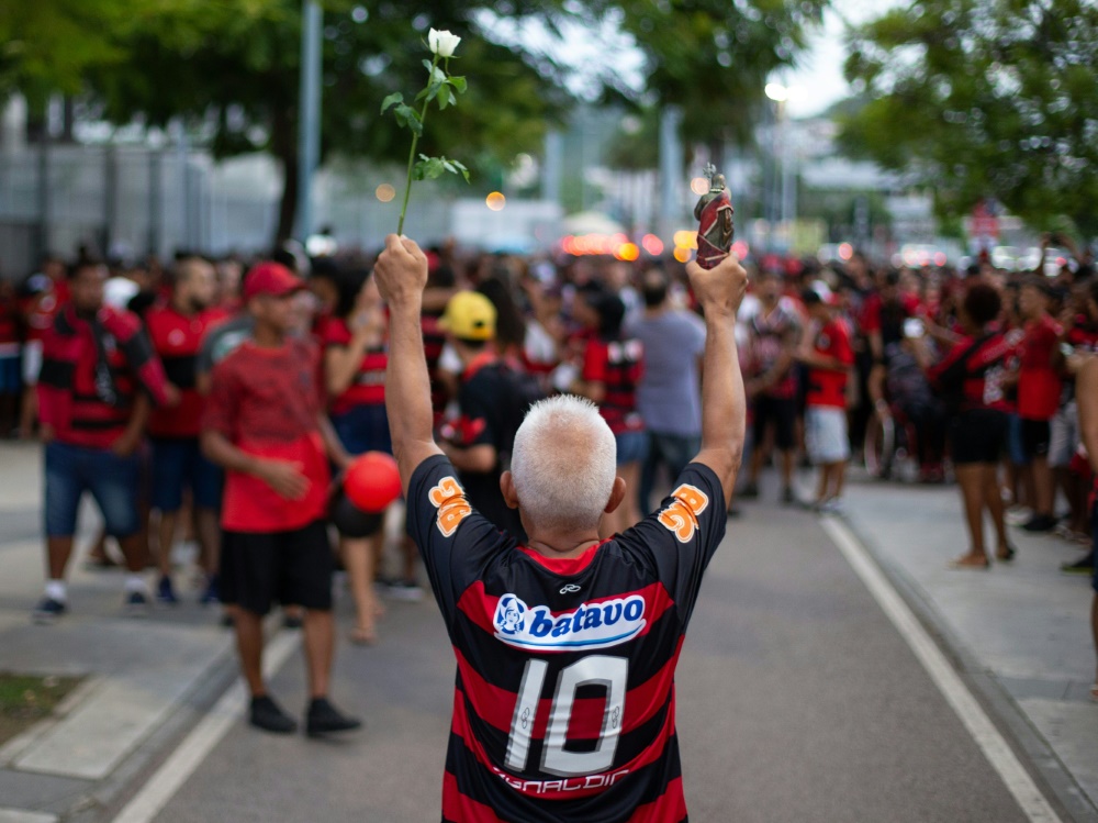 Flamengo-Fans trauern um die Opfer