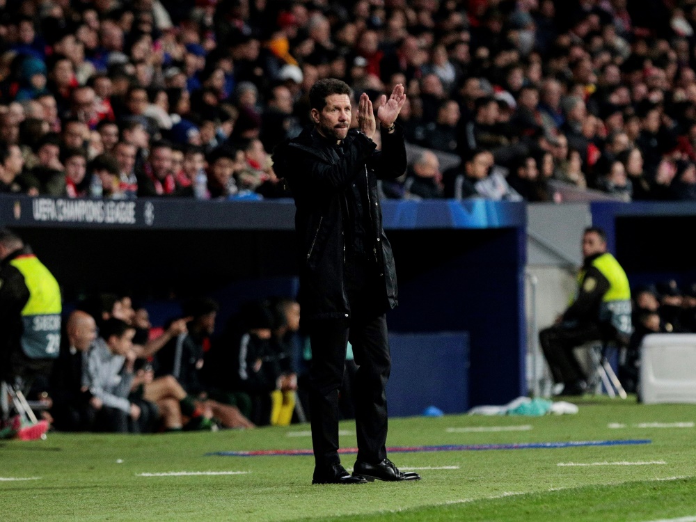 Diego Simeone coacht Atletico Madrid bis 2022