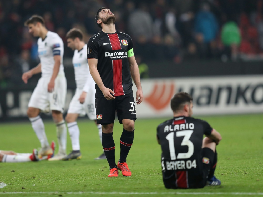 Bayer Leverkusen schied aus der Europa League aus