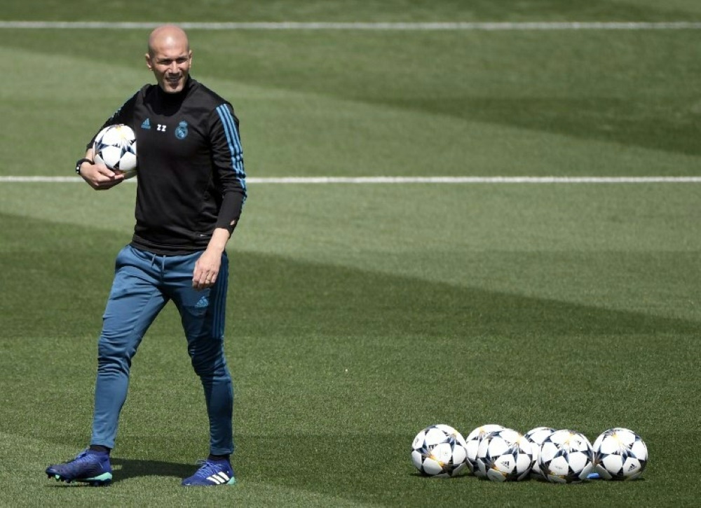 Real Madrid: Zidane wieder auf dem Trainingsplatz