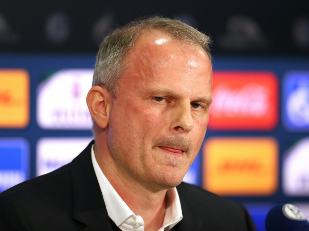 Schalkes Sportvorstand Jochen Schneider schlägt Alarm